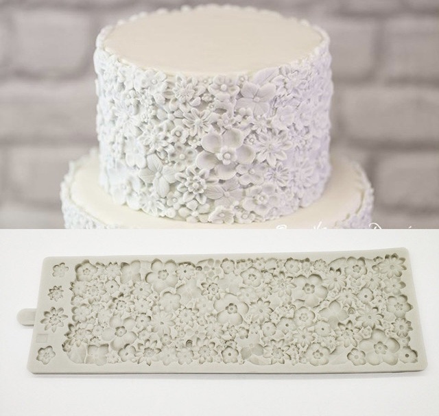 Molde textura Shabby cakes