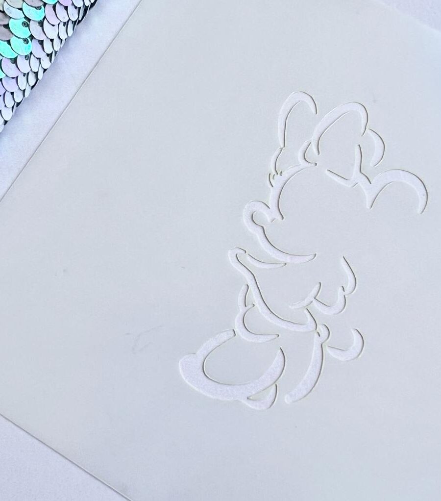 Stencil Diseño Minnie - Disney