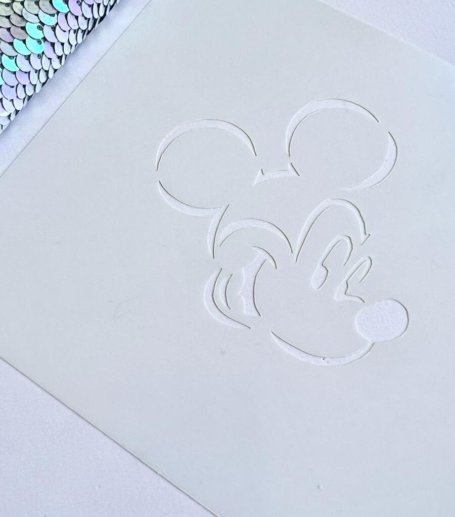 Stencil Carita Mickey - Disney