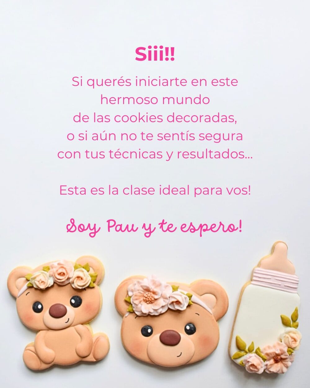 Clase Presencial Intensiva - Ositas Románticas - 22 de Marzo - Imagen 4