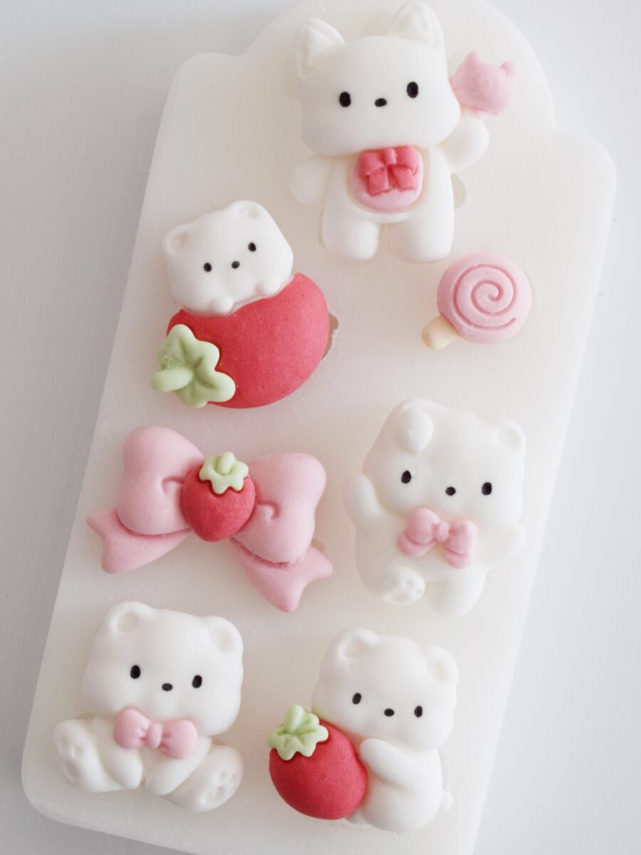 Molde Gatitos dulces