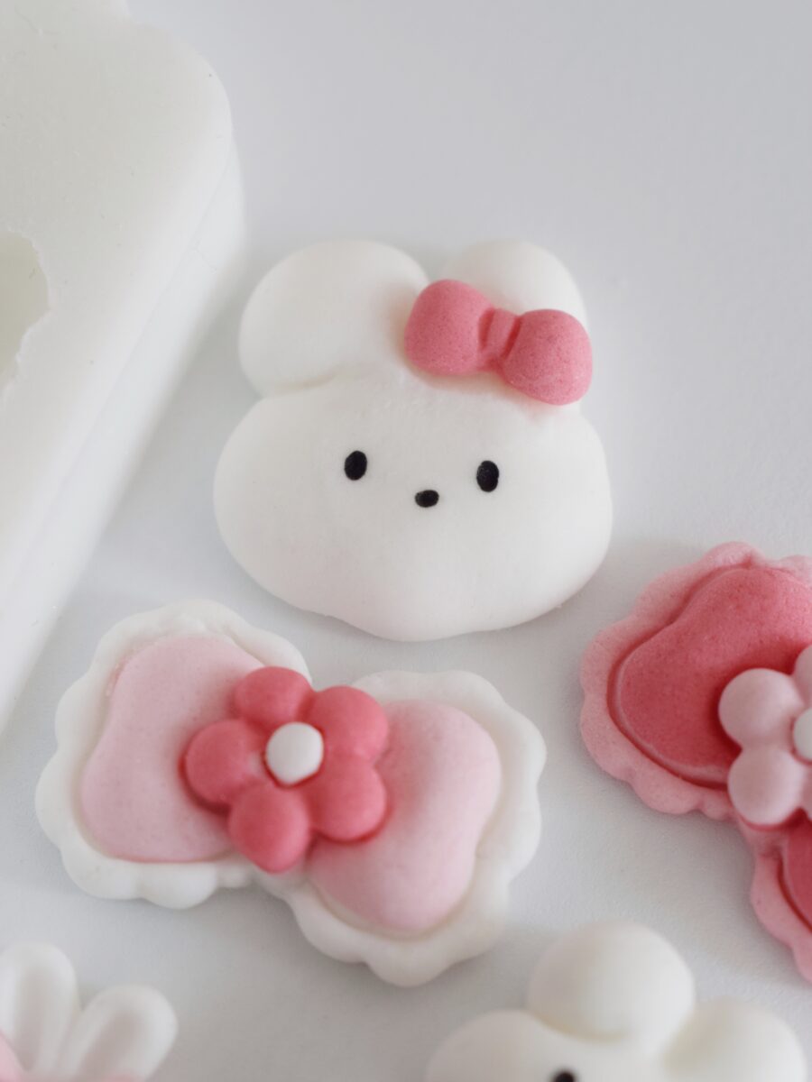 Molde Conejita con moños