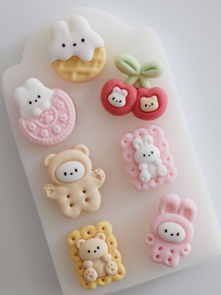 Molde Animalitos y Galles cute