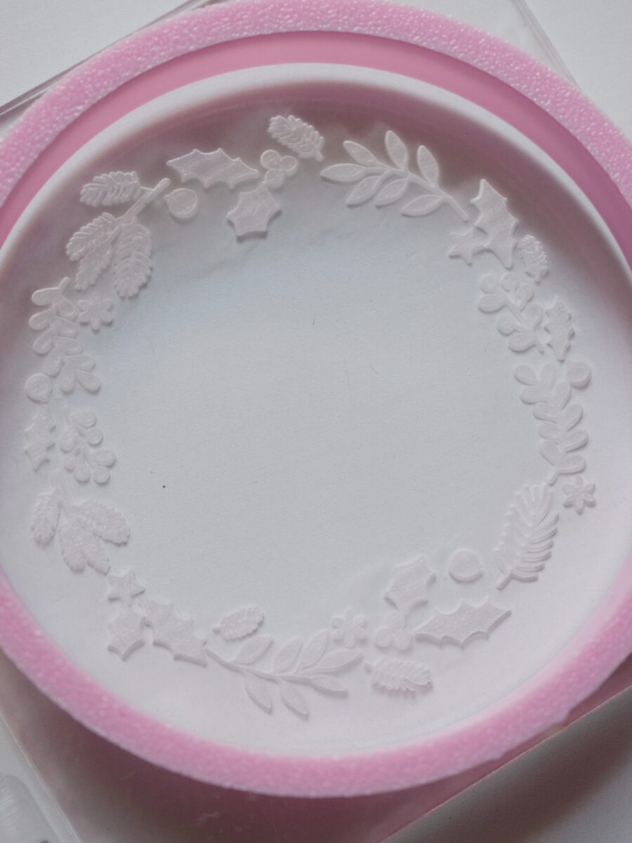 Stamp Corona Navideña + Frases