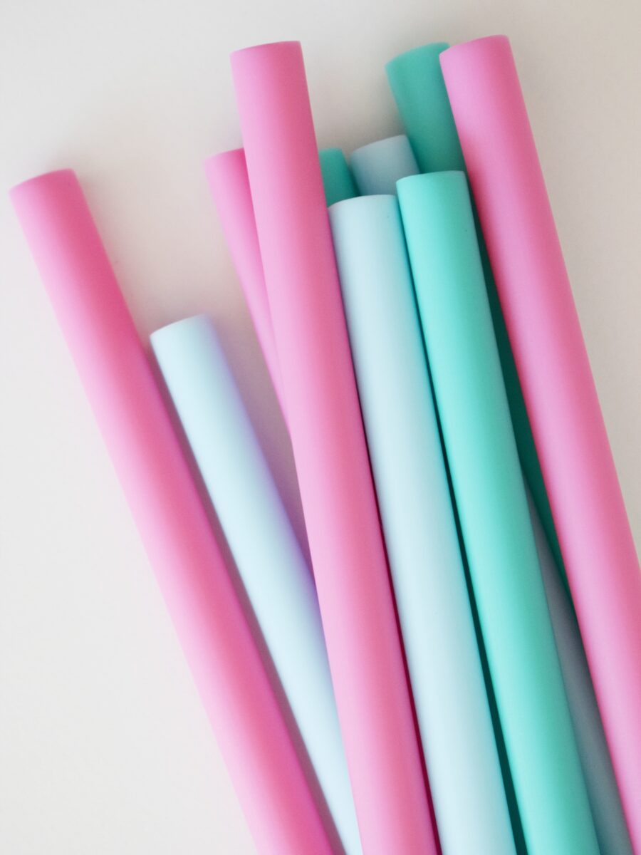 Varillas plásticas x 10u - soporte interno para tortas