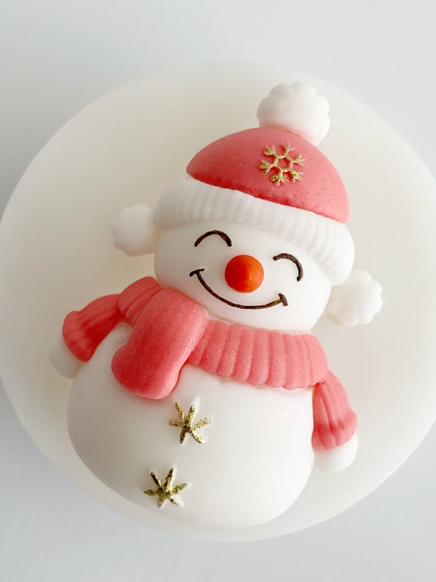 Molde Muñeco de nieve Navidad