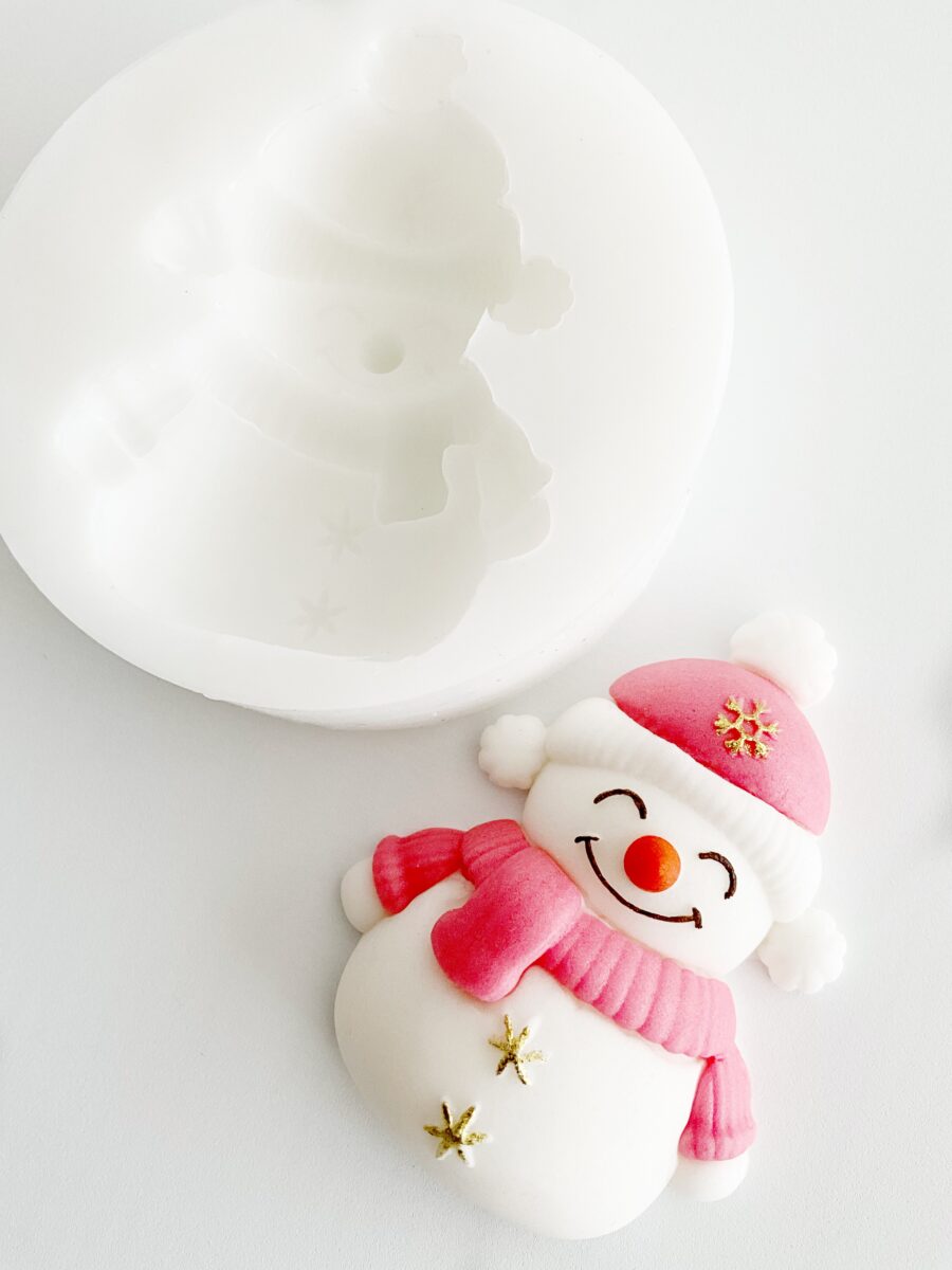 Molde Muñeco de nieve Navidad