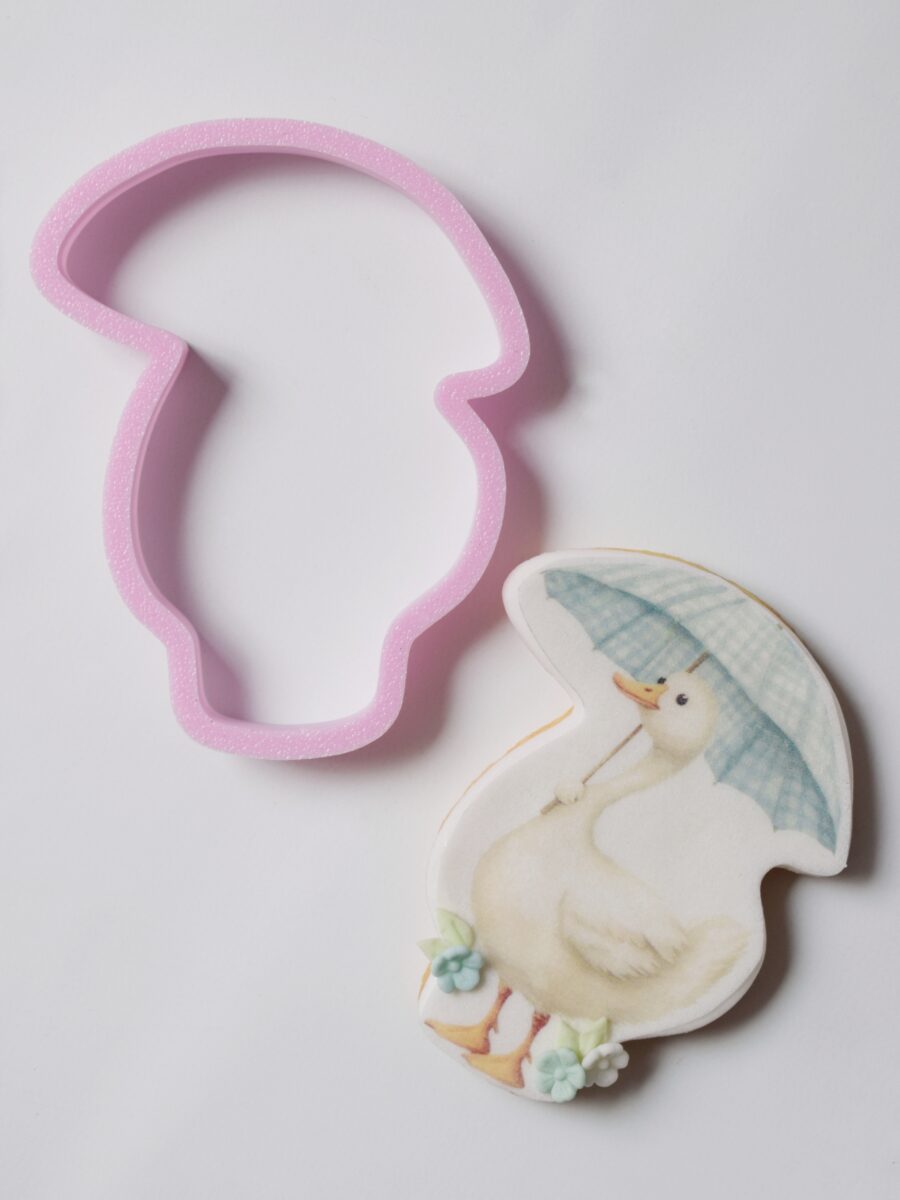 Cortante Gansito con paraguas