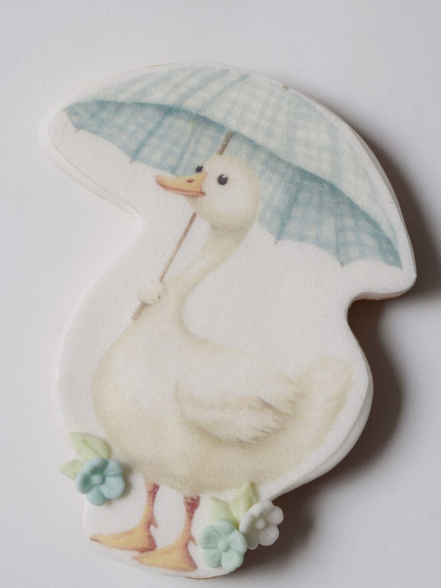 Cortante Gansito con paraguas