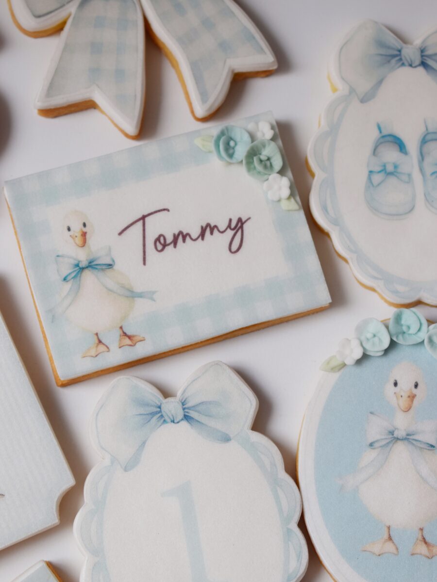 Set 7 Cortantes-Cookies Gansito Celeste - 15% OFF